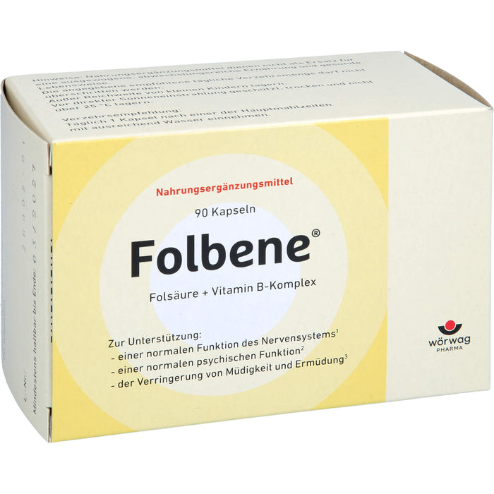 Folbene Kapseln bei Müdigkeit und Erschöpfung, 90 pcs. Capsules