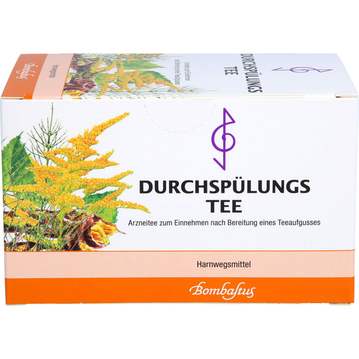 Bombastus Durchspülungstee zur Erhöhung der Harnmenge bei Katarrhen im Bereich von Niere und Blase, 20 St. Filterbeutel