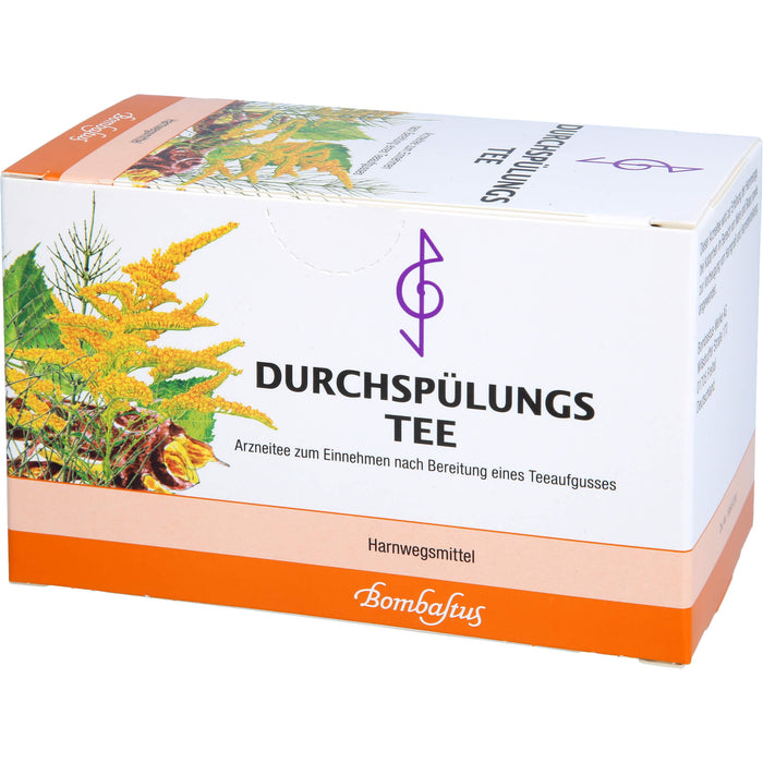 Bombastus Durchspülungstee zur Erhöhung der Harnmenge bei Katarrhen im Bereich von Niere und Blase, 20 pc Sac filtrant