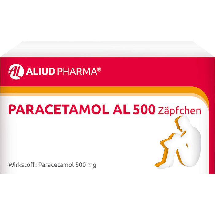 Paracetamol AL 500 Zäpfchen, 10 pc Suppositoires
