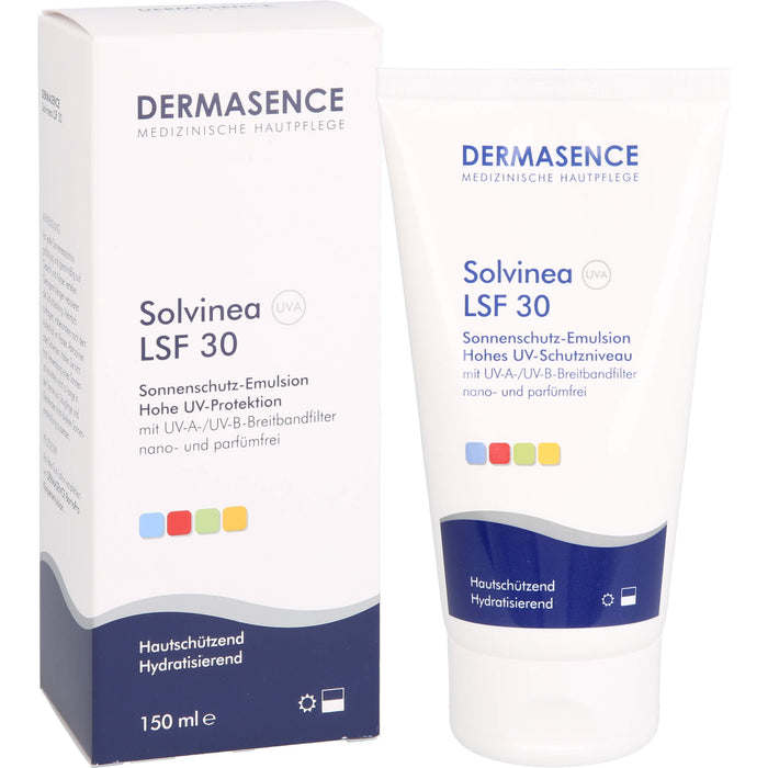 DERMASENCE Solvinea LSF30, 150 ml EMU