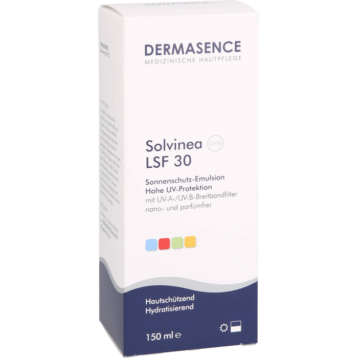 DERMASENCE Solvinea LSF30, 150 ml EMU