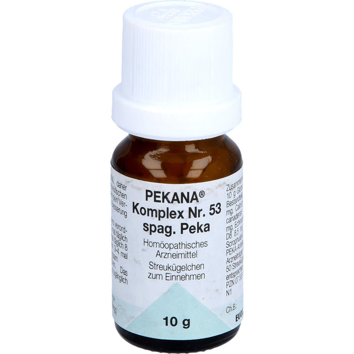 PEKANA Komplex Nr. 53 spag. Peka Globuli, 10 g Globuli