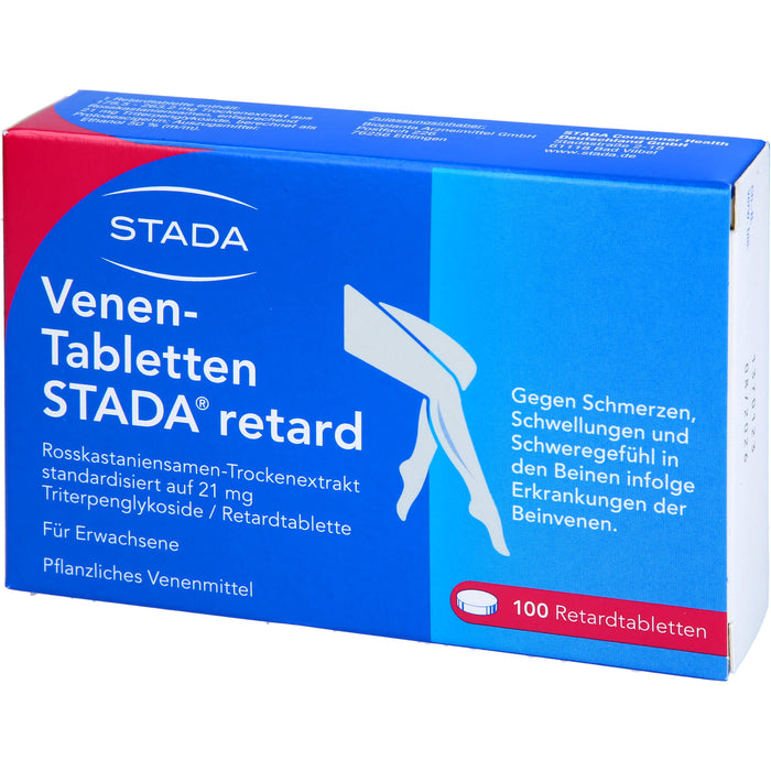Venen-Tabletten STADA  retard, Retardtabletten, 100 pc Tablettes