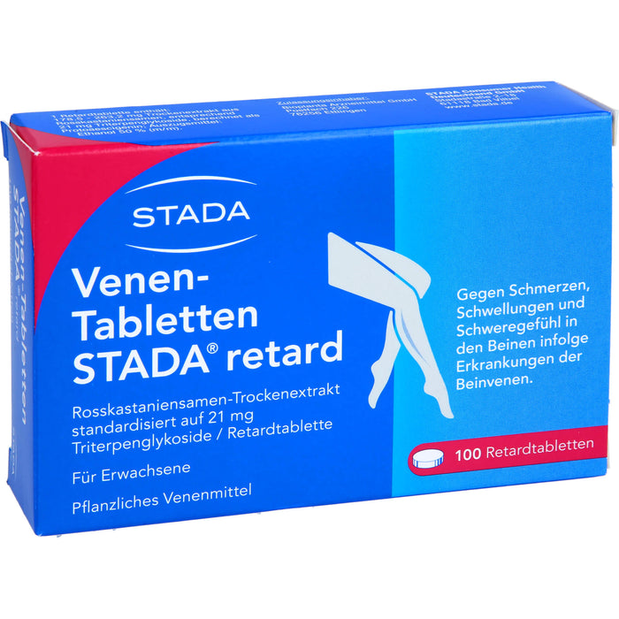 Venen-Tabletten STADA  retard, Retardtabletten, 100 pc Tablettes