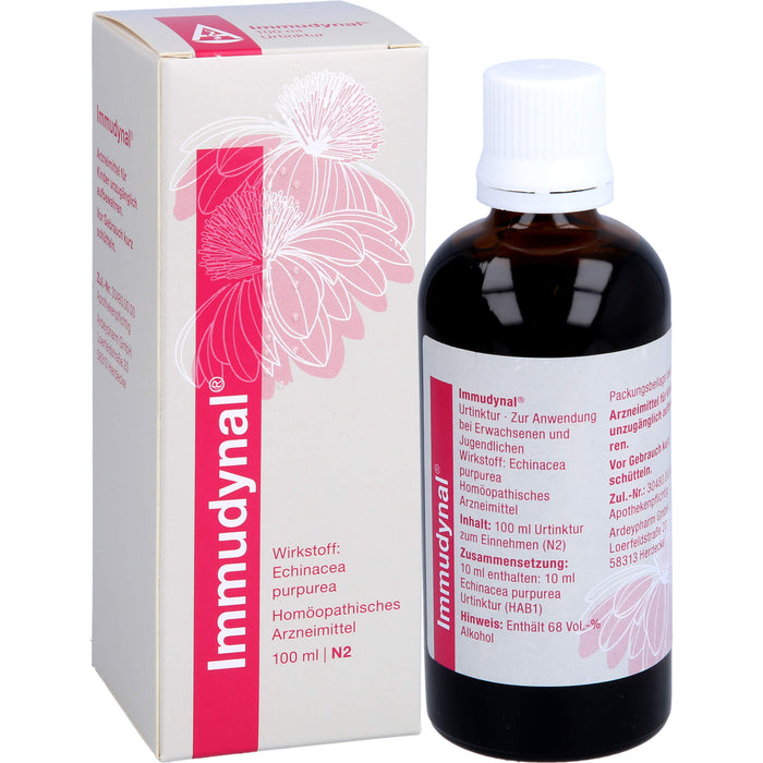 Immudynal Urtinktur bei fieberhaften Infektionen, 100 ml Solution