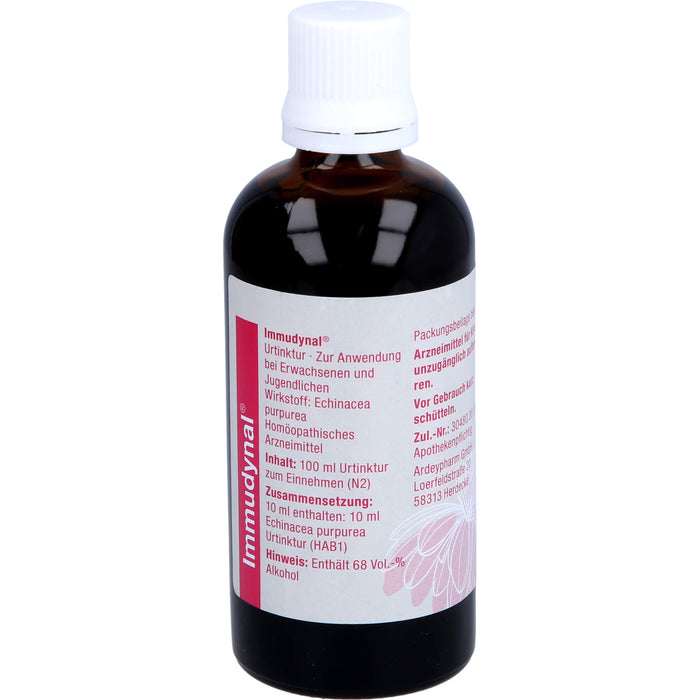 Immudynal Urtinktur bei fieberhaften Infektionen, 100 ml Solution