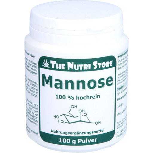 The Nutri Store Mannose 100% reines Pulver, 100 g Pulver