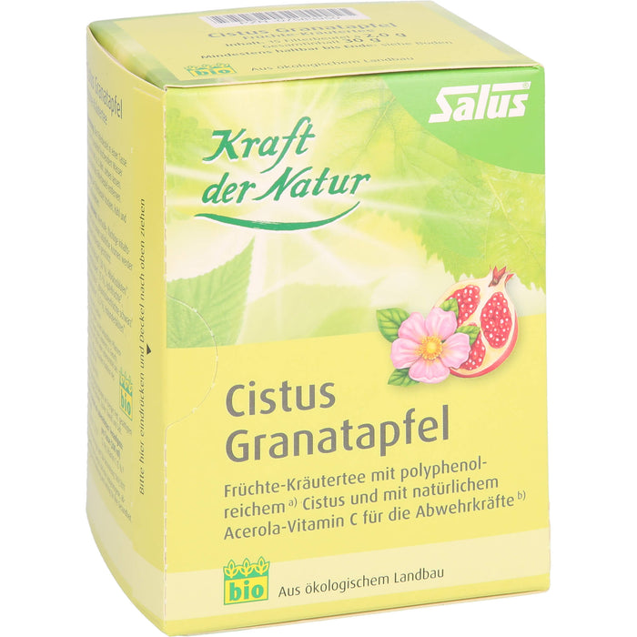 Salus Kraft der Natur Cistus Granatapfel, 15 pcs. Filter bag