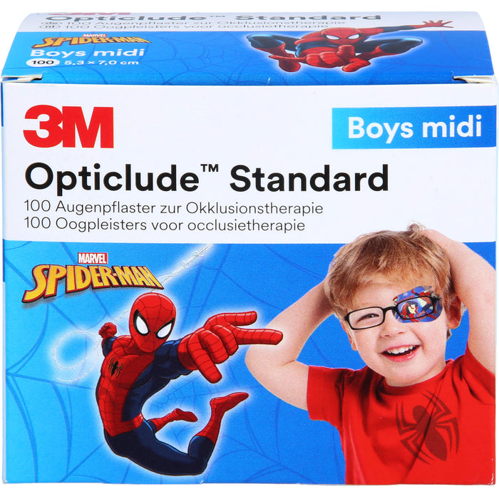 3M Opticlude Standard Boys Midi Disney Augenpflaster, 100 pc Pansement