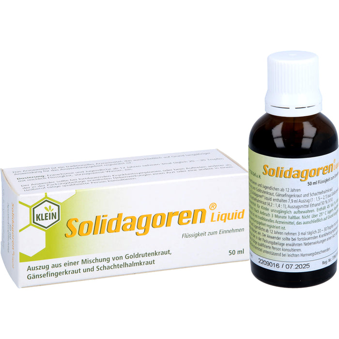 Solidagoren Liquid bei leichten Harnwegsbeschwerden, 50 ml Solution