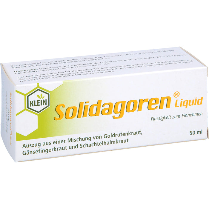 Solidagoren Liquid bei leichten Harnwegsbeschwerden, 50 ml Solution