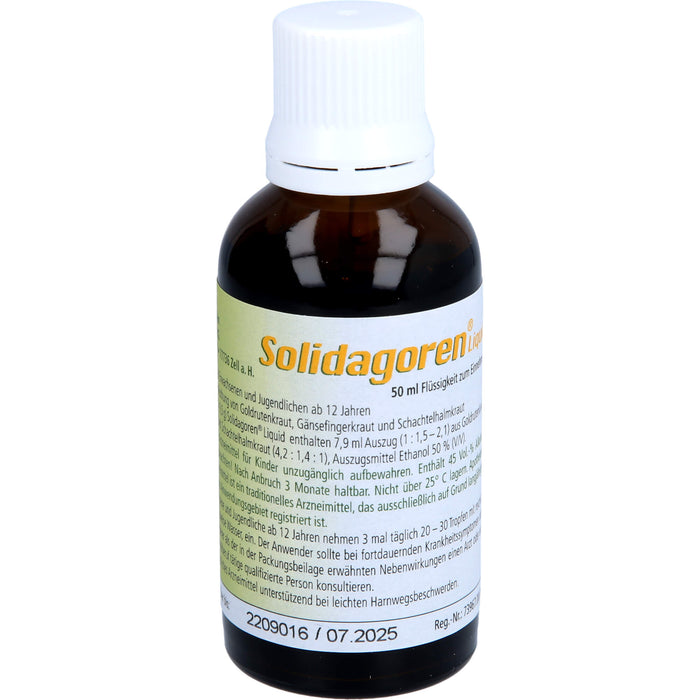 Solidagoren Liquid bei leichten Harnwegsbeschwerden, 50 ml Solution