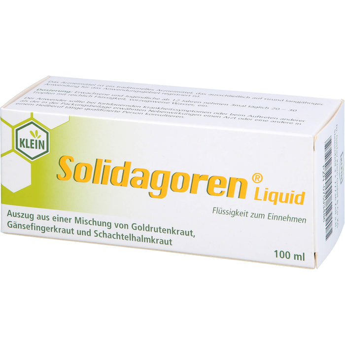 Solidagoren Liquid unterstützend bei leichten Harnwegsbeschwerden, 100 ml Lösung