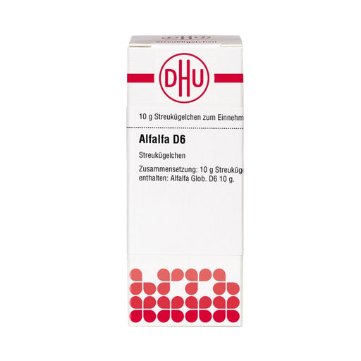 Alfalfa D6 DHU Globuli, 10 g Globuli