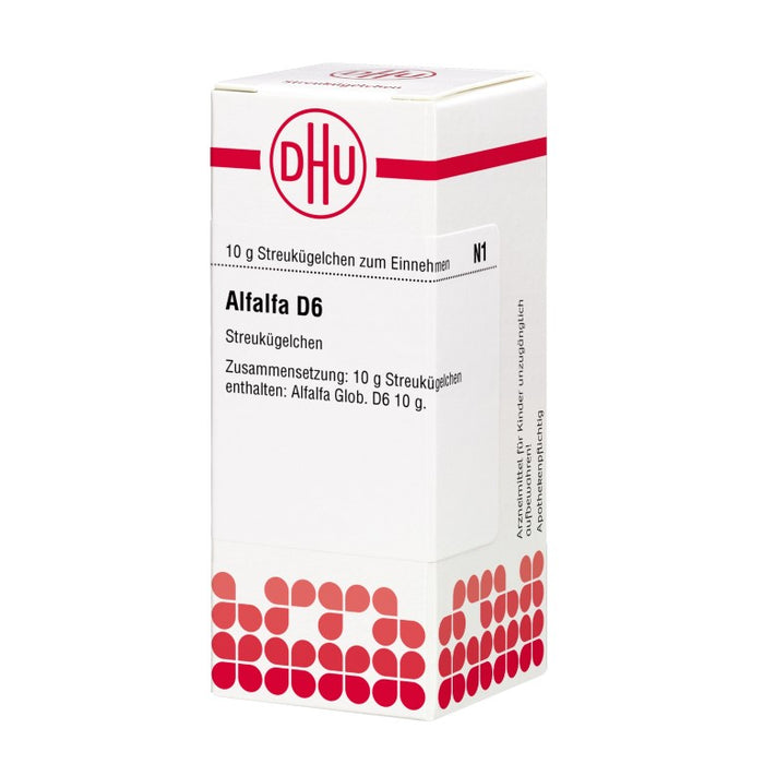 Alfalfa D6 DHU Globuli, 10 g Globules