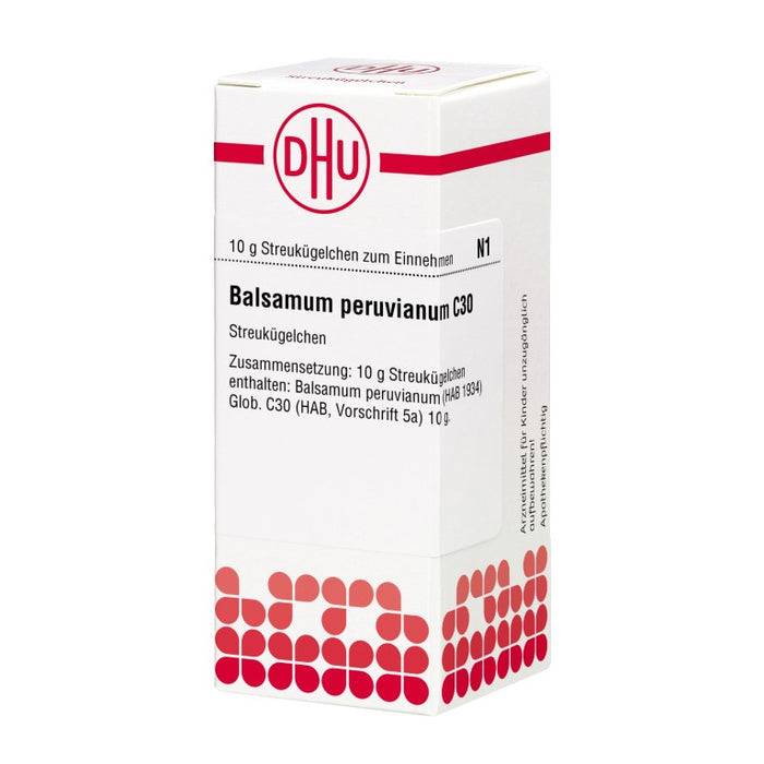 Balsamum peruvianum C30 DHU Globuli, 10 g Globules
