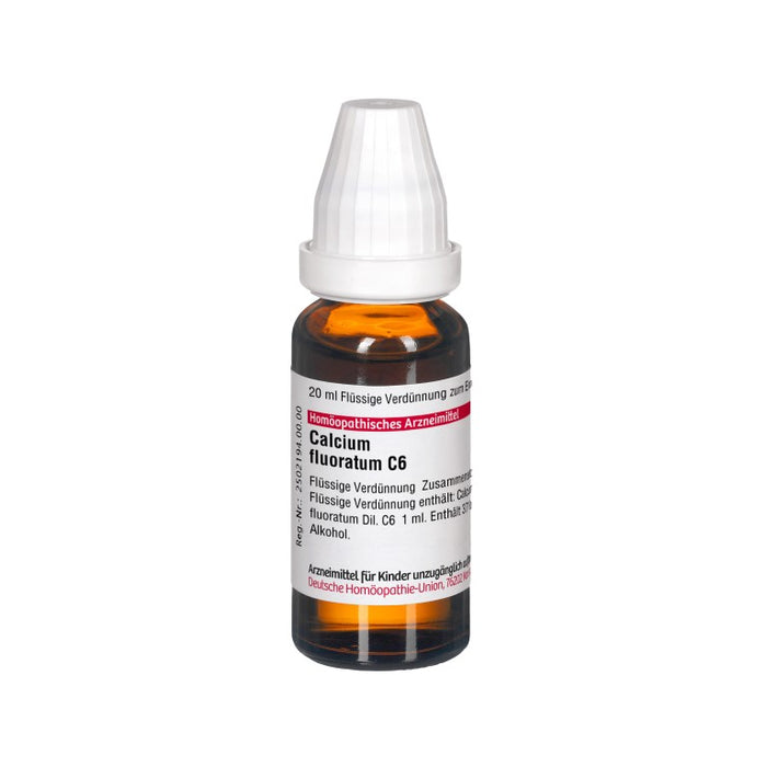 Calcium fluoratum C6 DHU Dilution, 20 ml Solution