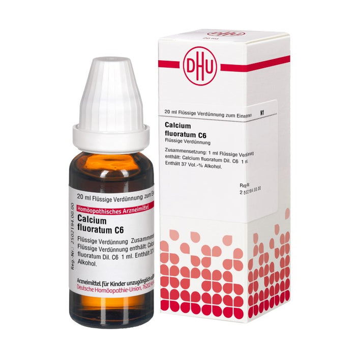 Calcium fluoratum C6 DHU Dilution, 20 ml Solution