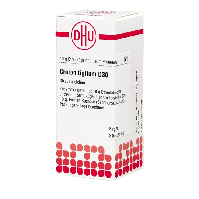 Croton tiglium D30 DHU Globuli, 10 g Globules