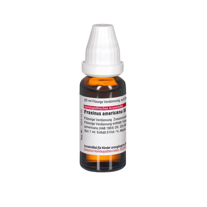 Fraxinus americana D8 DHU Dilution, 20 ml Solution