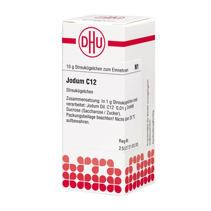 Jodum C12 DHU Globuli, 10 g Globules