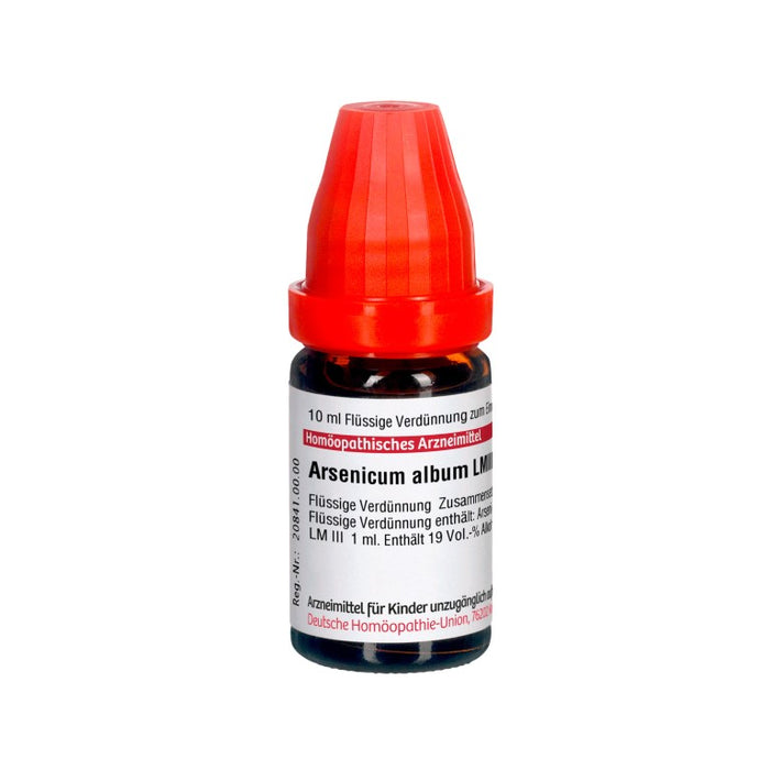 Arsenicum album LM III DHU Dilution, 10 ml Solution