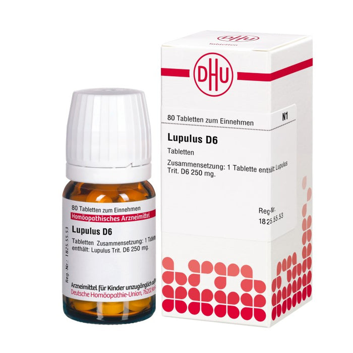 Lupulus D6 DHU Tabletten, 80 pc Tablettes