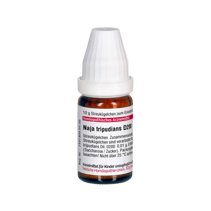 Naja tripudians D200 DHU Globuli, 10 g Globules