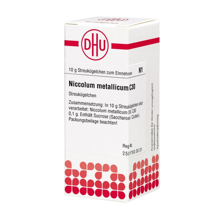 Niccolum metallicum C30 DHU Globuli, 10 g Globules