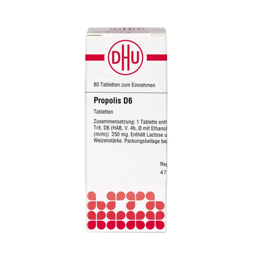 DHU Propolis D6 Tabletten, 80 St. Tabletten