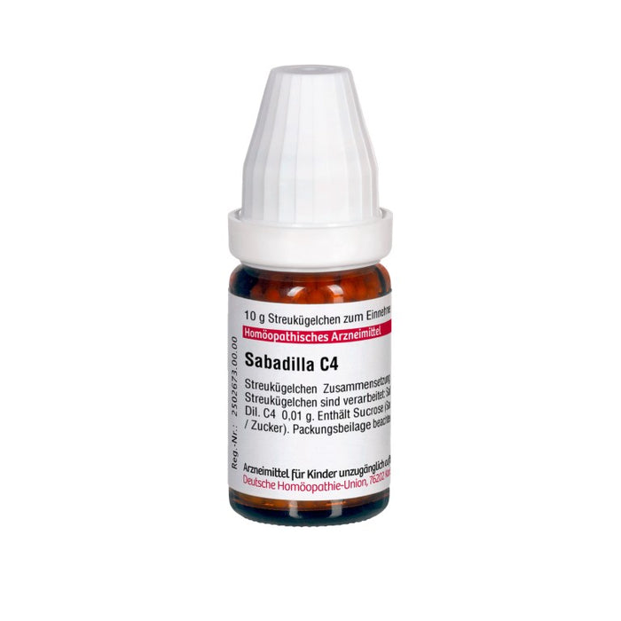 Sabadilla C4 DHU Globuli, 10 g Globules