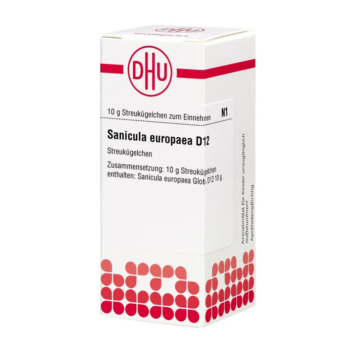 Sanicula europaea D12 DHU Globuli, 10 g Globules