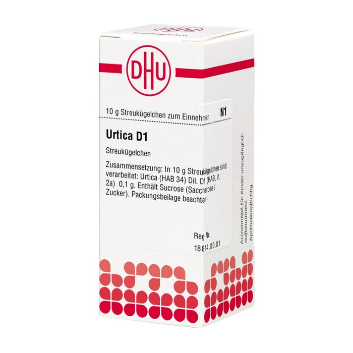 Urtica D1 DHU Globuli, 10 g Globules