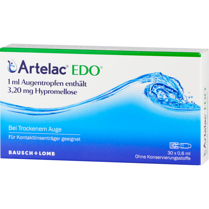 Artelac Augentropfen EDO, 30 pc Pipettes à dose unique