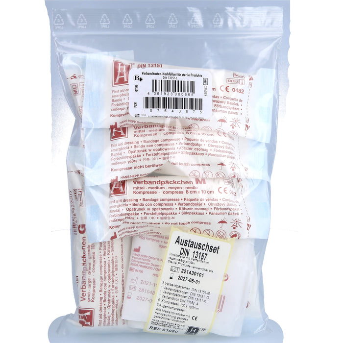 Verbandkasten Nachfüllset f.sterile Prod.13157-C, 1 St 