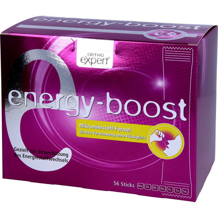 energy-boost Orthoexpert Direktgranulat, 56 pc Sachets