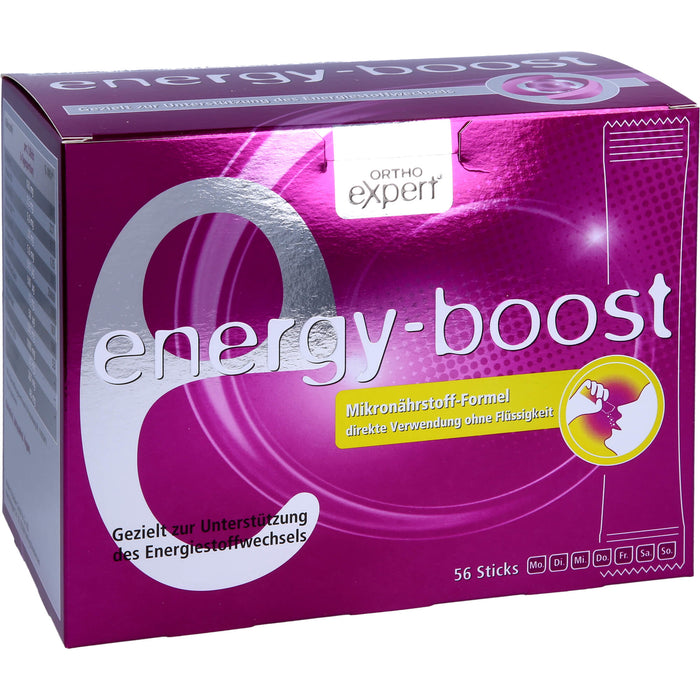 energy-boost Orthoexpert Direktgranulat, 56 pc Sachets