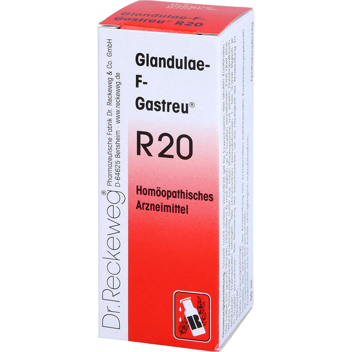 Dr. RECKEWEG & CO Glandulae-F-Gastreu R20 Mischung, 50 ml Solution