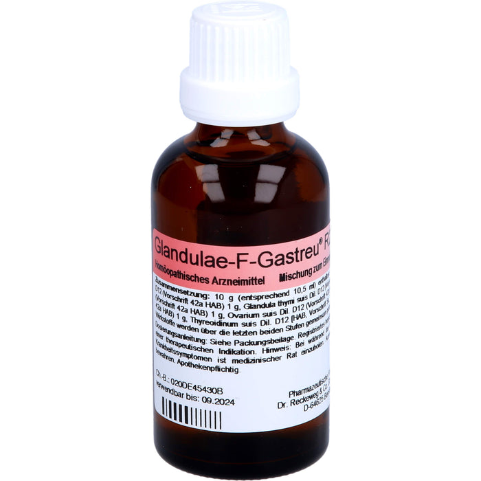 Dr. RECKEWEG & CO Glandulae-F-Gastreu R20 Mischung, 50 ml Solution