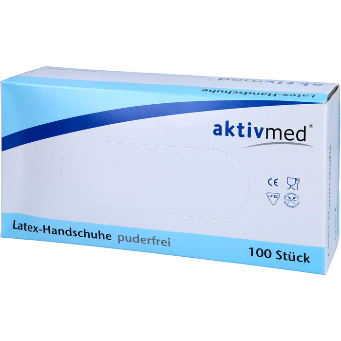 Latexhandschuhe Einmal Puderfrei L, 100 St HAS