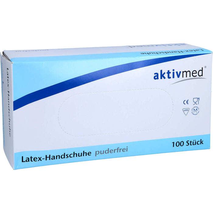 Latexhandschuhe Einmal Puderfrei L, 100 St HAS