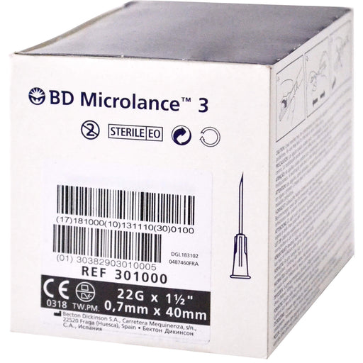 BD MICROL 22G 11/2 Sonderkanuele, 100 St KAN