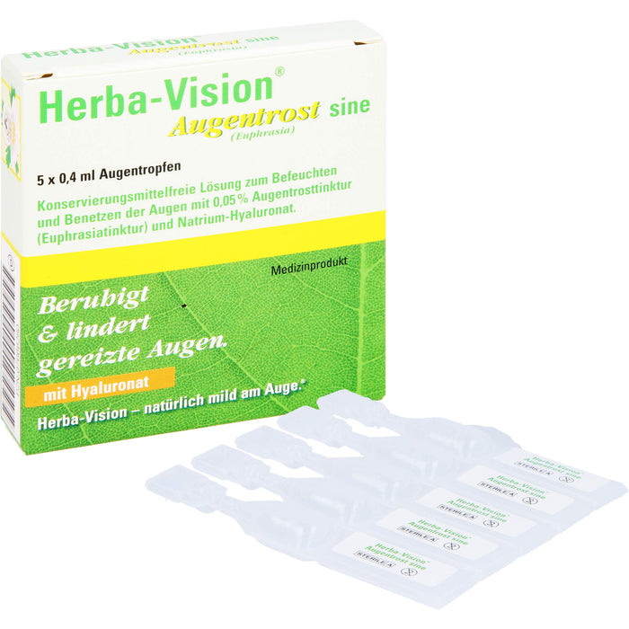 Herba-Vision  Augentrost sine (Euphrasia), 5 pc Ampoules