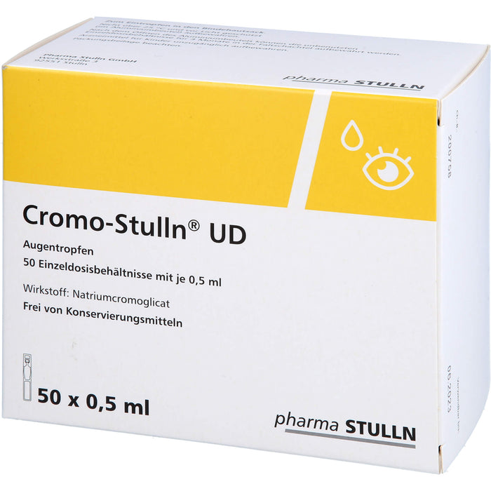 Cromo-Stulln UD Augentropfen, 50 pcs. Single dose containers