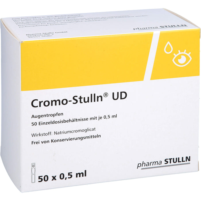 Cromo-Stulln UD Augentropfen, 50 pcs. Single dose containers