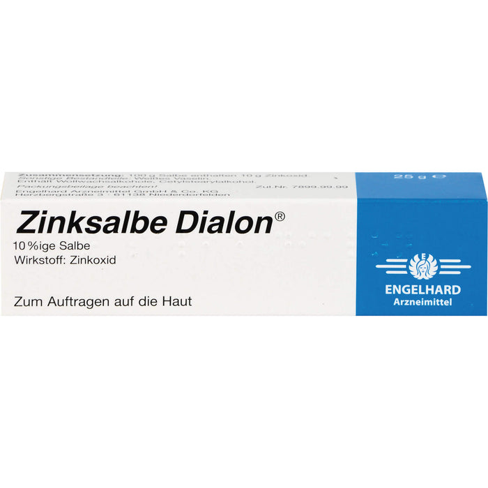 Engelhard Arzneimittel Zinksalbe Dialon, 25 g Ointment