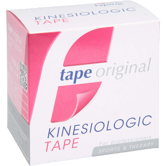 Kinesiologic Tape original pink 5 m x 5 cm, 1 pc pansement