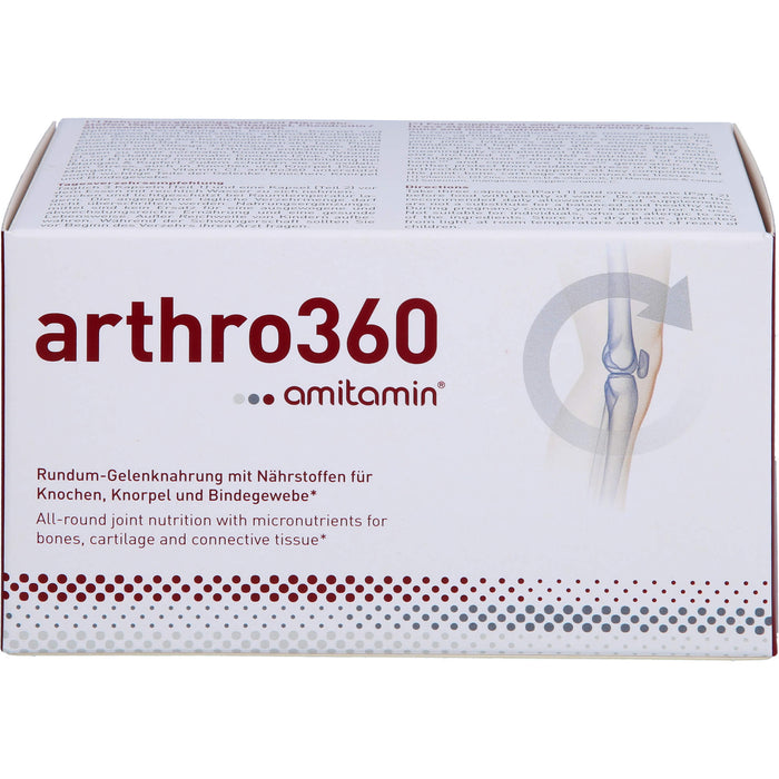 Amitamin Arthro 360 Kapseln für gesunde Gelenke Bänder und Knochen, 120 St. Kapseln