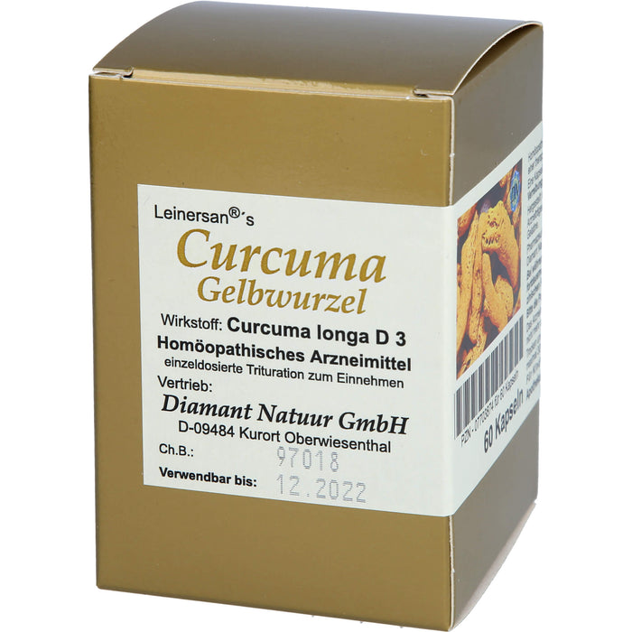 Curcuma Gelbwurzel Kaps., 60 St KAP